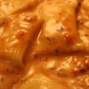 Stuffed Rigatoni w/ Vodka Sauce